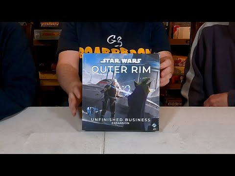 Outer Rim: Unfinished Business Expansion Unboxing