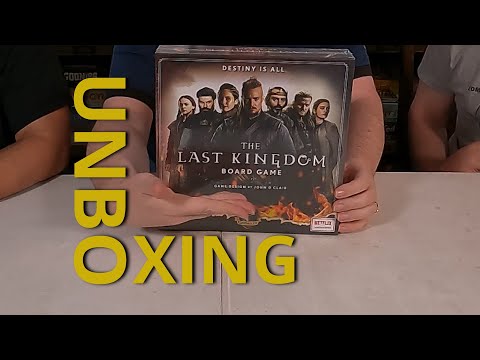 The first unboxing of The Last Kingdom!