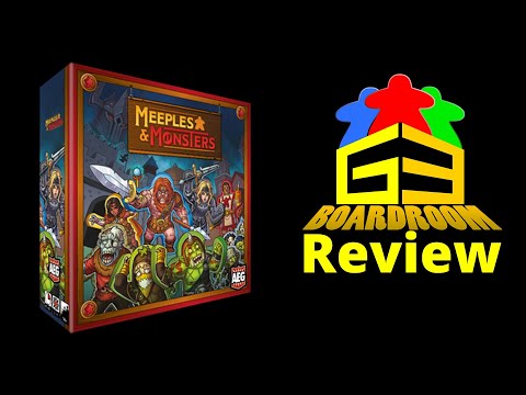 We review Meeples & Monsters Kickstarter Edition (Yay!)
