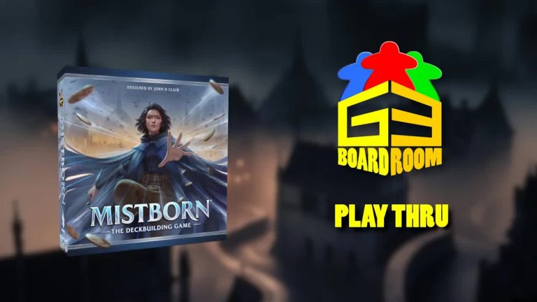 Mistborn The Deckbuilding Game – Play-through