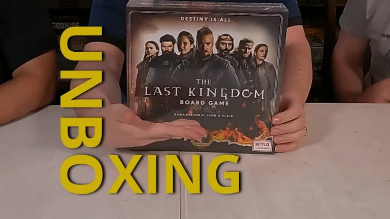 The first unboxing of The Last Kingdom!