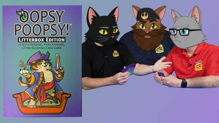 We play Oopsy Poopsy… our skill was oopsy, our jokes were poopsy.