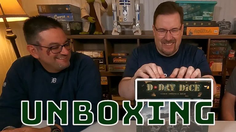 Hey! It’s our D-Day Dice Unboxing