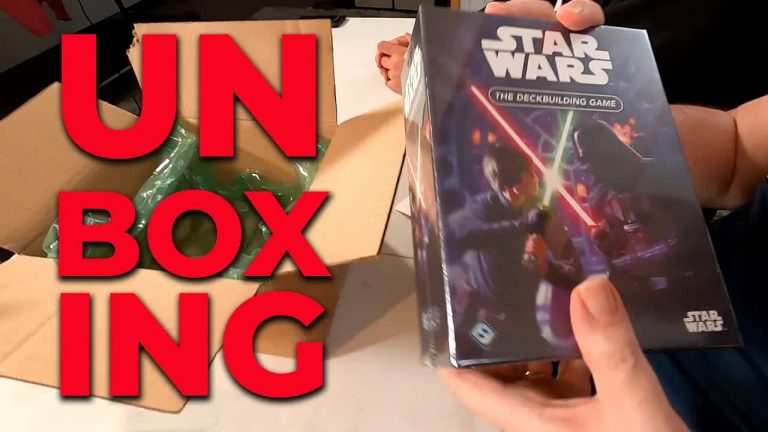 Mystery Unboxing! (Ok, it’s the new Star Wars Deckbuilding game)