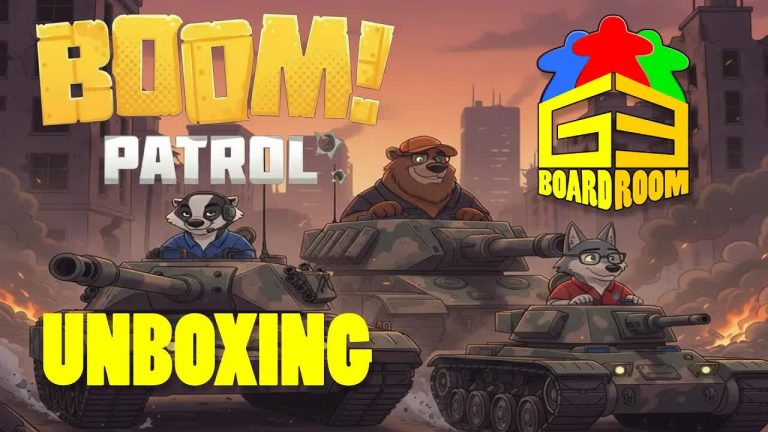 Boom Patrol Unboxing