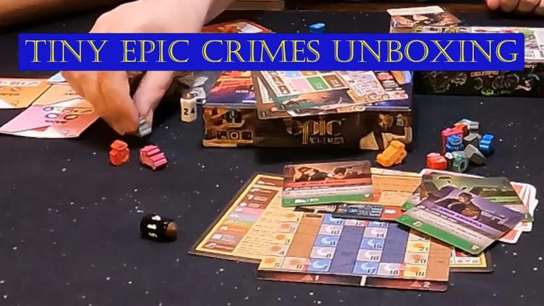 Tiny Epic CRIMES Unboxing