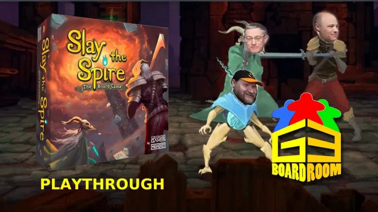 Our Most Epic Quest: Slay The Spire Boardgame – Playthrough