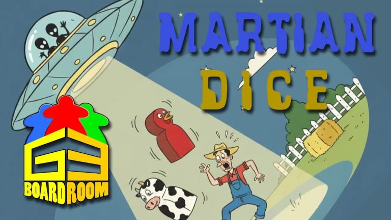We get our Dice on playing Martian Dice!