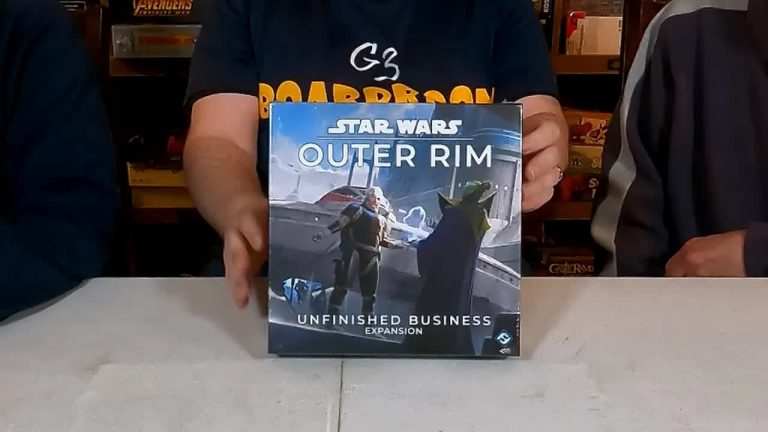 Outer Rim: Unfinished Business Expansion Unboxing