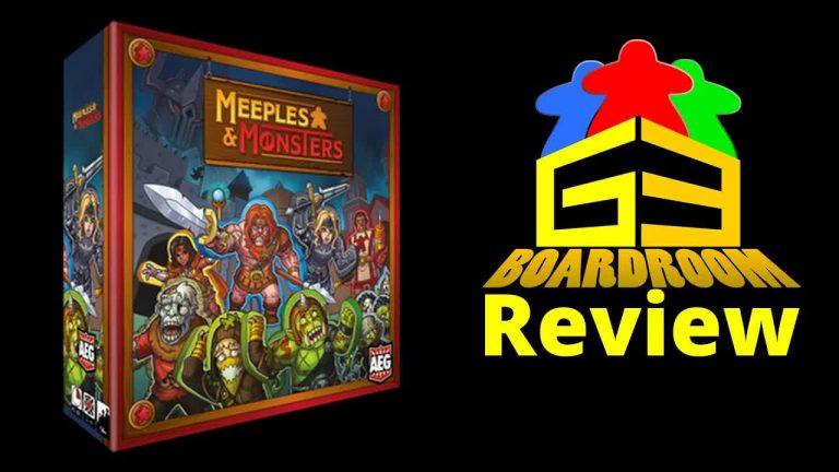 We review Meeples & Monsters Kickstarter Edition (Yay!)